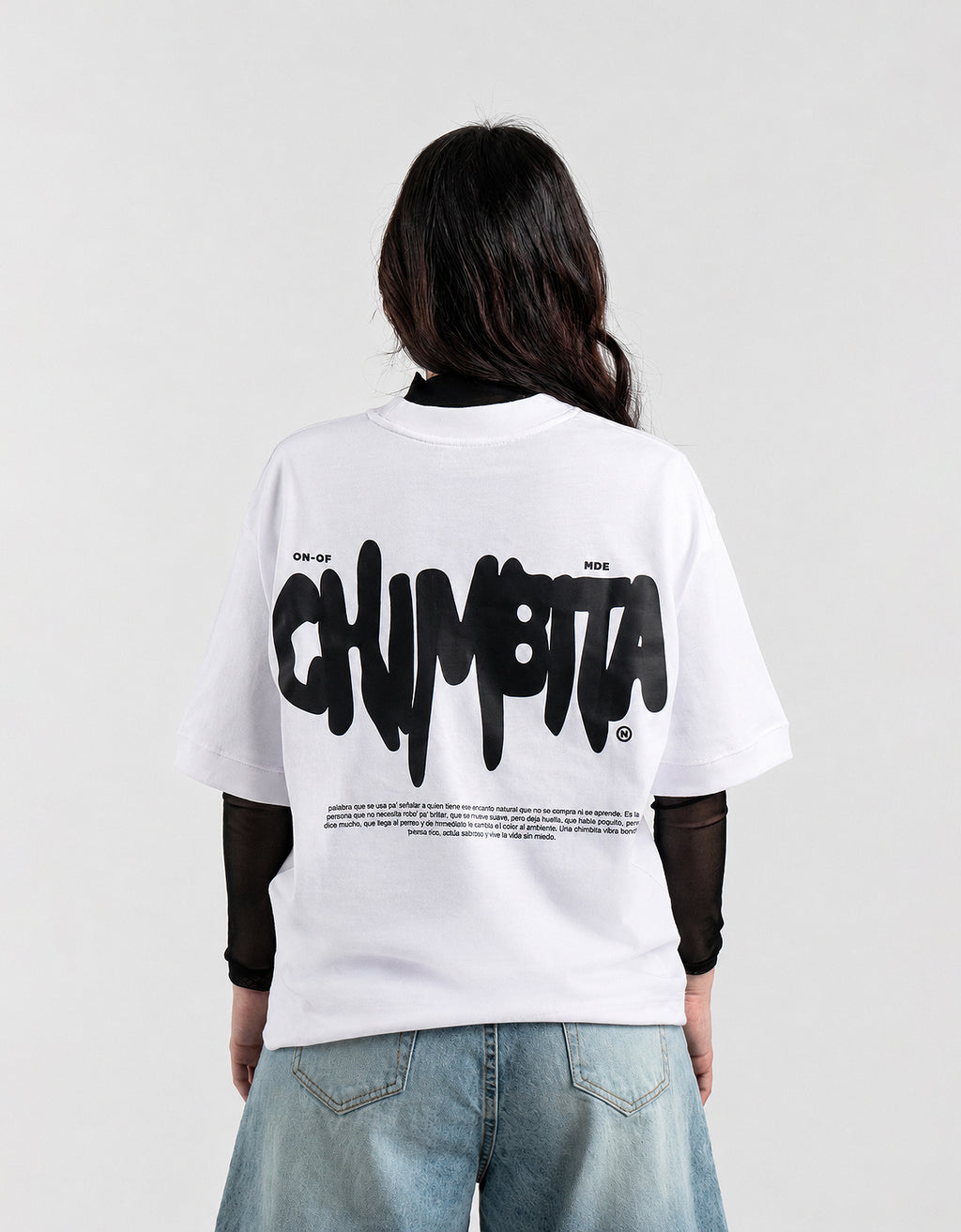 CAMISETA OVERSIZE CHIMBITA