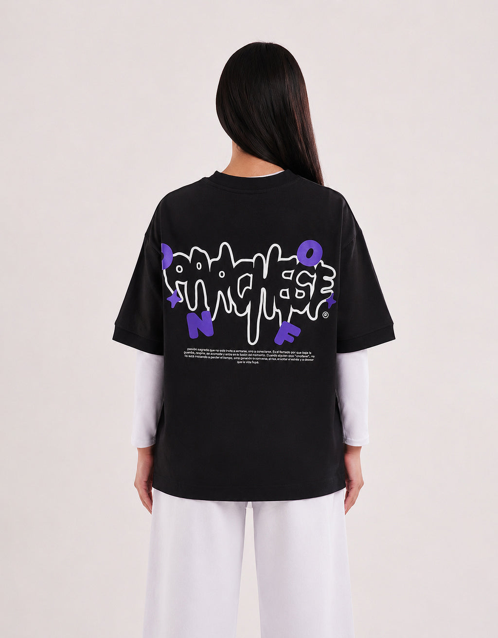 CAMISETA OVERSIZE PARCHESE