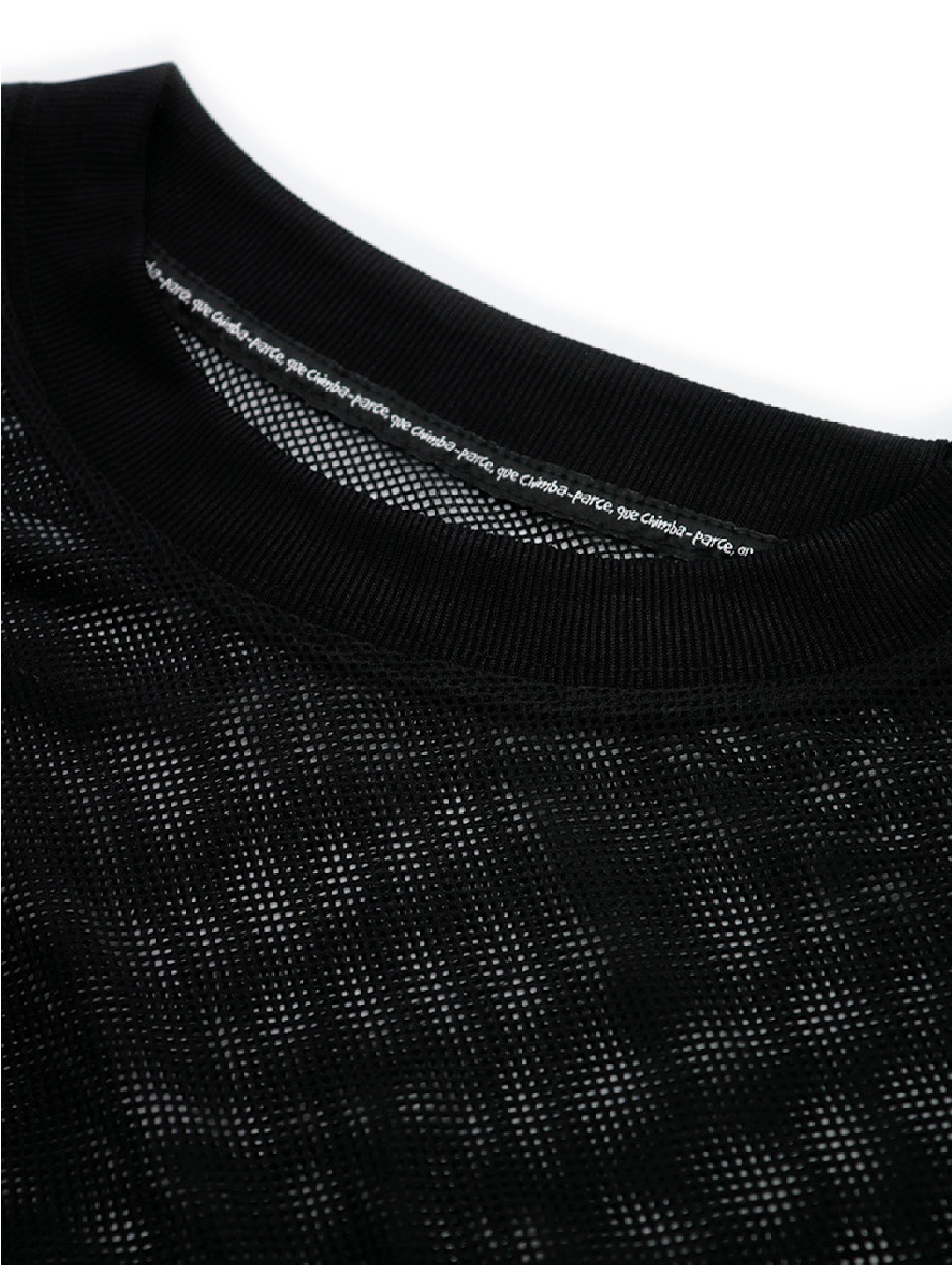 CAMISETA MALLA OVERSIZE