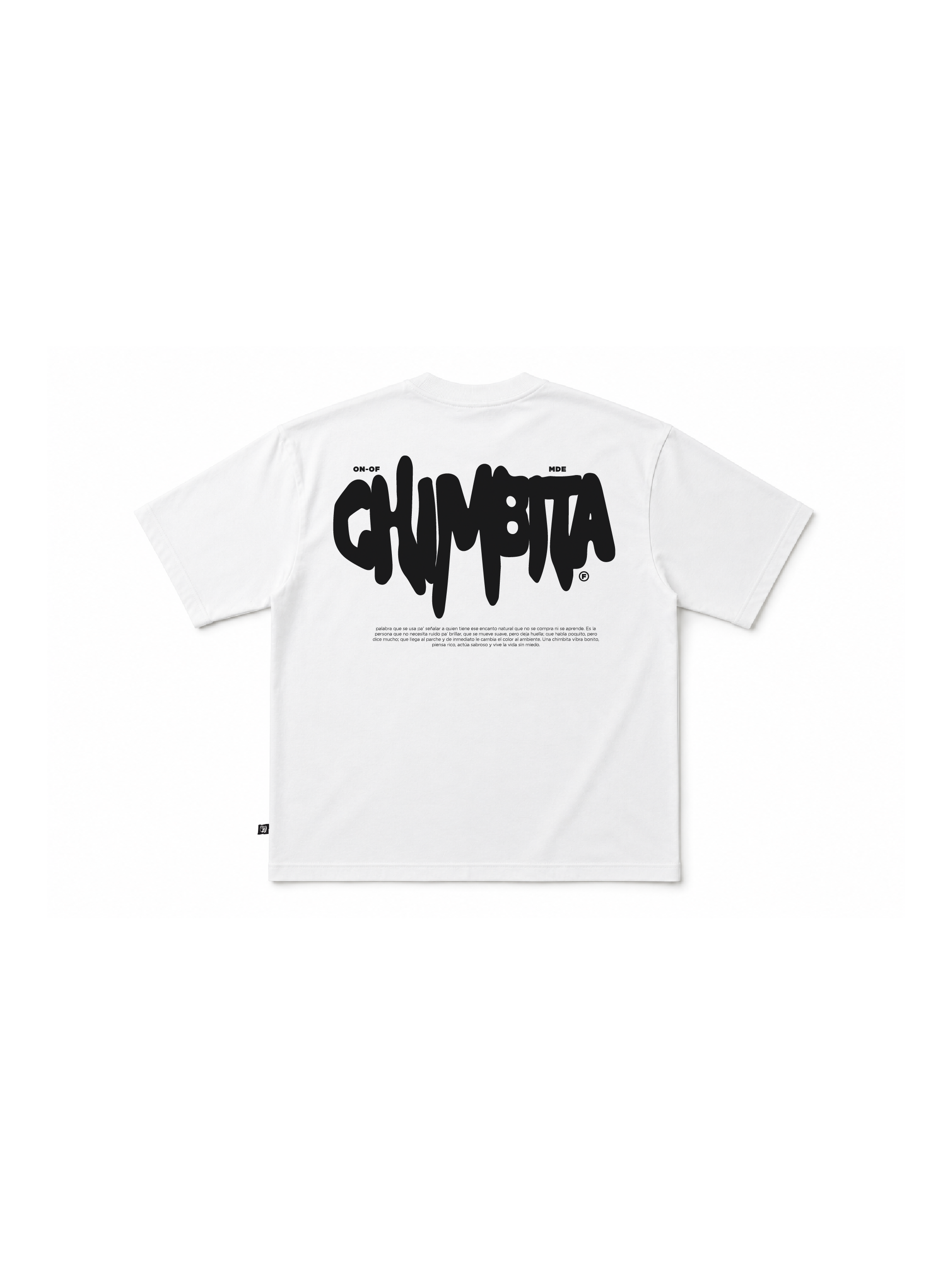 CAMISETA OVERSIZE CHIMBITA